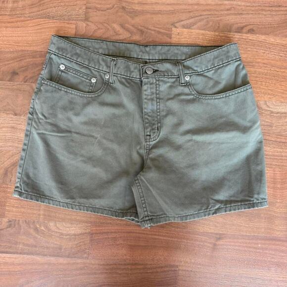 Y2K Ralph Lauren Polo Jeans Company Olive Green Shorts - Picture 2 of 8